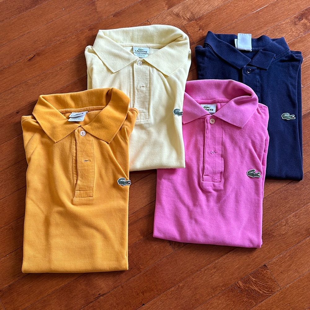 LACOSTE POLOS 🐊